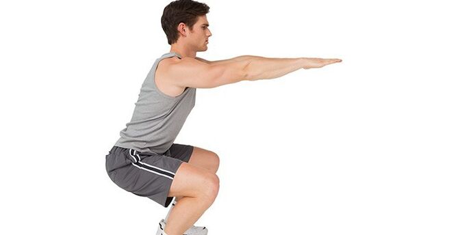 squats ដើម្បីបង្កើនថាមពល
